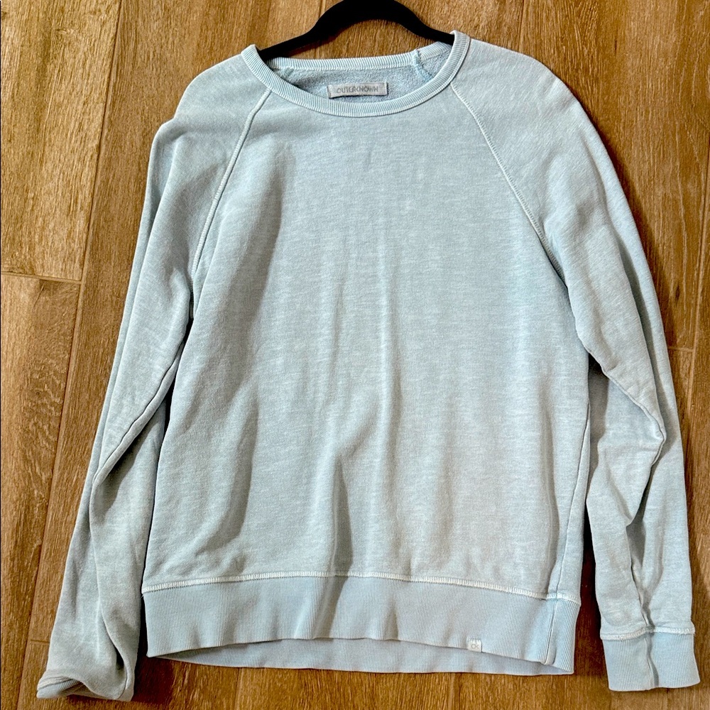 Outerknown Light Blue Crewneck Sweater